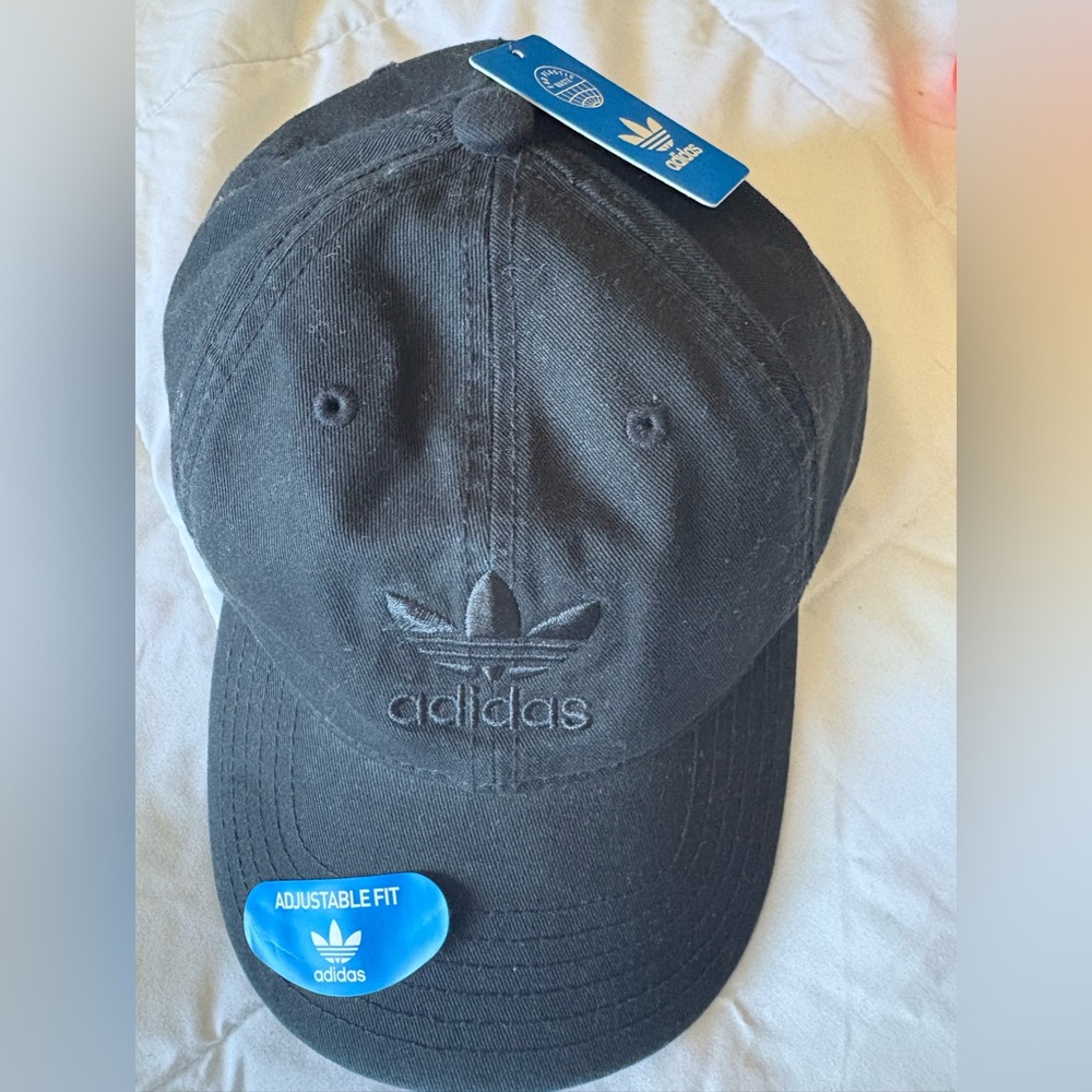Adidas Black Cap with Logo